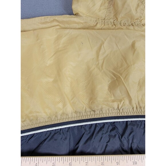 Purdue Boilermakers Jacket Mens Medium Gold Black NCAA Basketball Starter Hooded - Picture 15 of 16